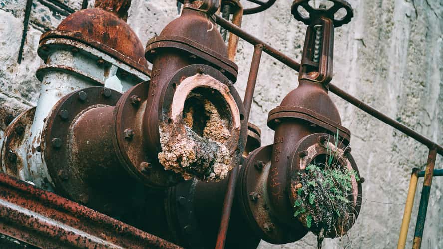 Abandoned Scala Di Giocca Cement Factory, Sardinia