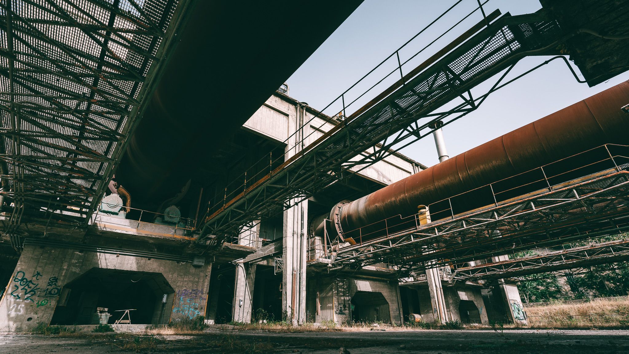 Abandoned Scala Di Giocca Cement Factory, Sardinia, Italy