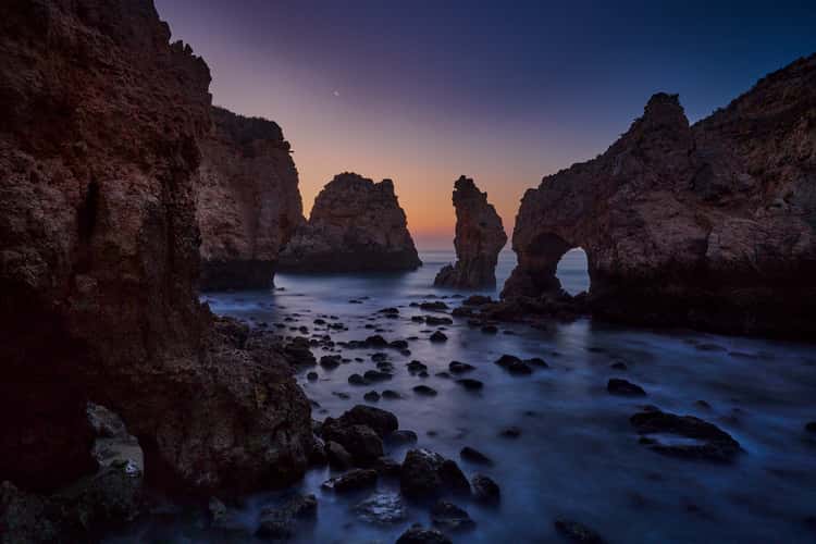 At Cape Bizar, Ponta da Piedade, Algarve