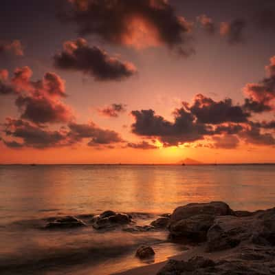 Atardecer en la Manga del Mar Menor, Spain