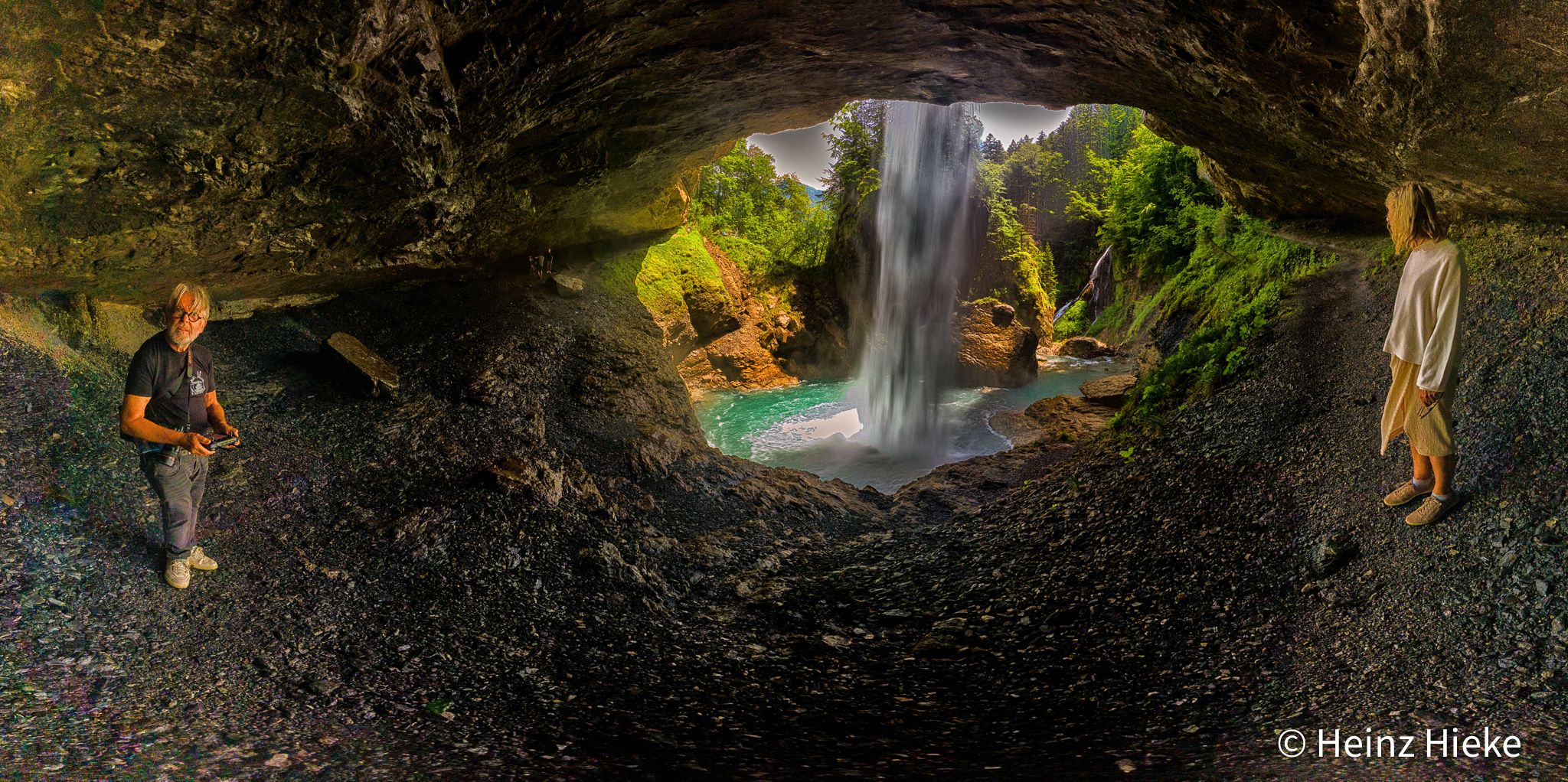 Bergli Stüber Waterfall, Switzerland