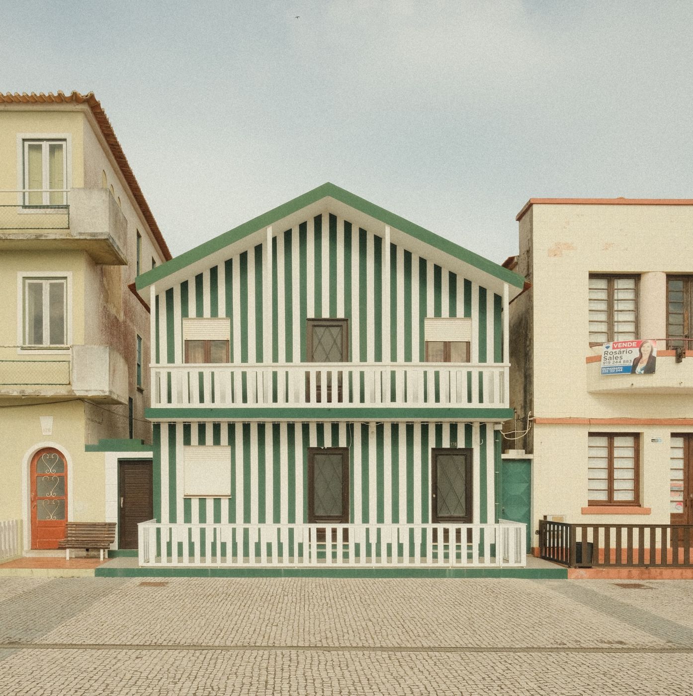 Casas Tipicas da Costa Nova, Portugal