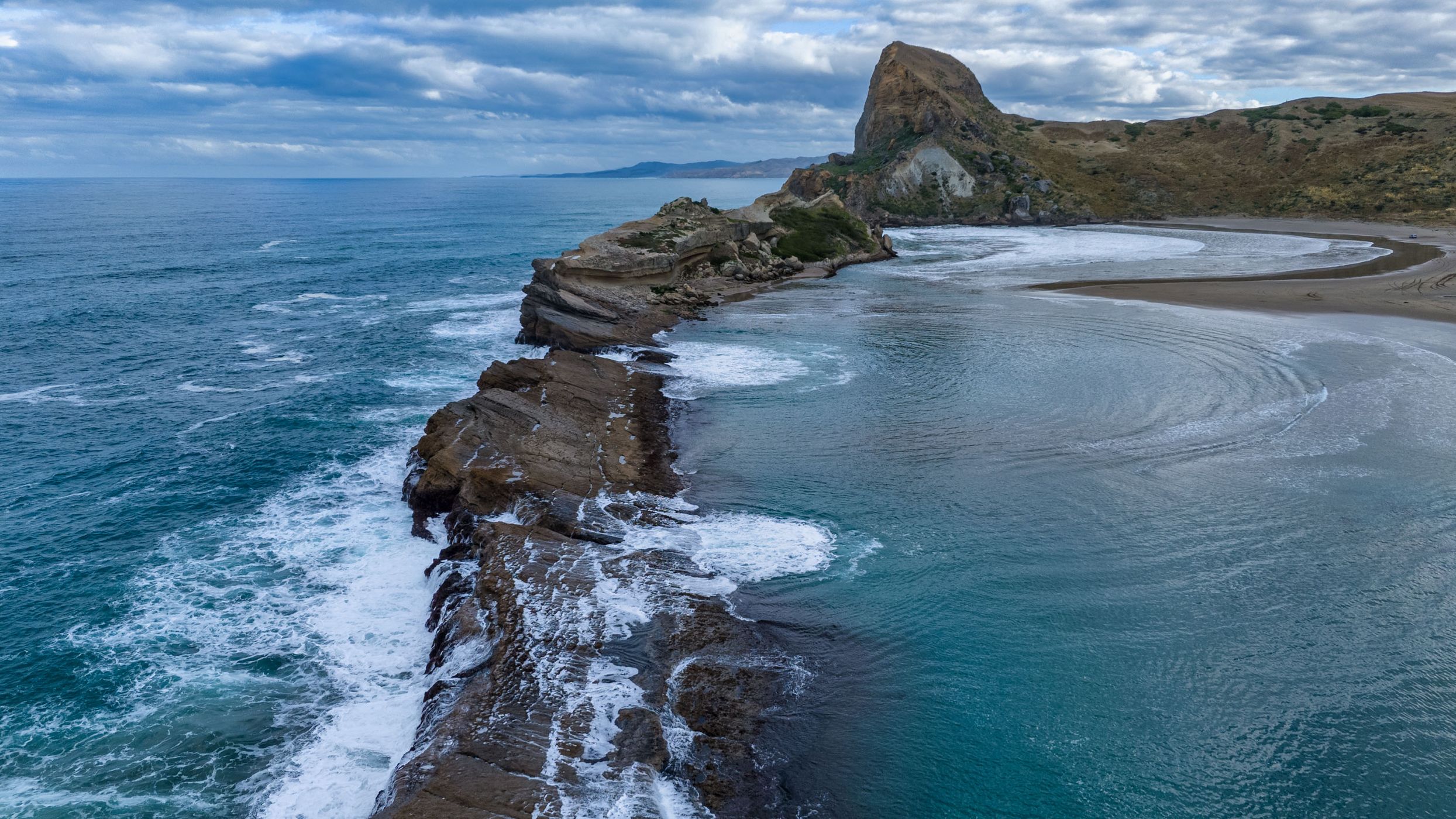 Castle Rock, Castlepoint, North Island, New Zealand