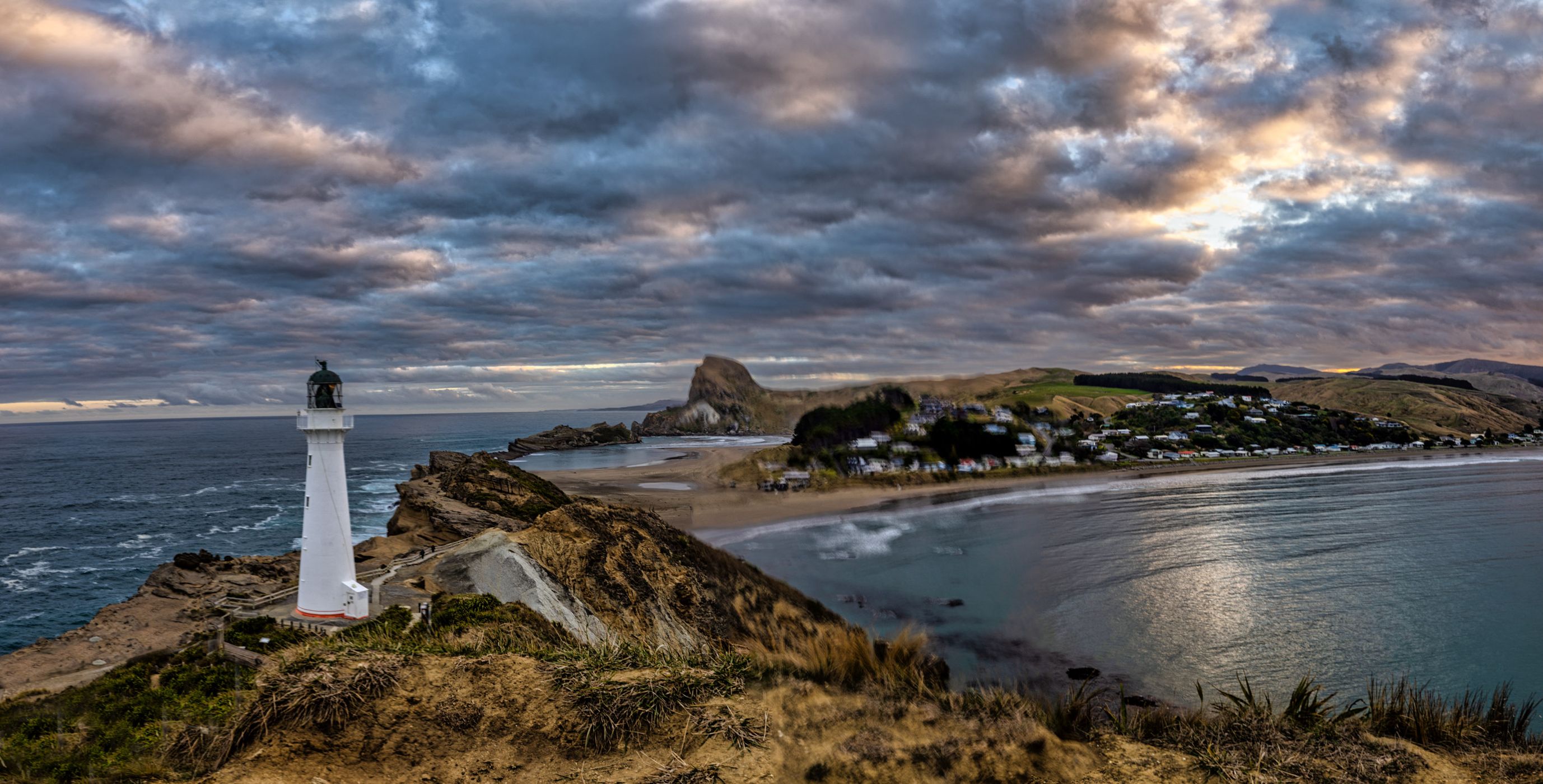 Castlepoint Lighthouse, New Zealand