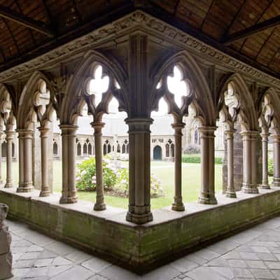 Cloister, Tréguier, France