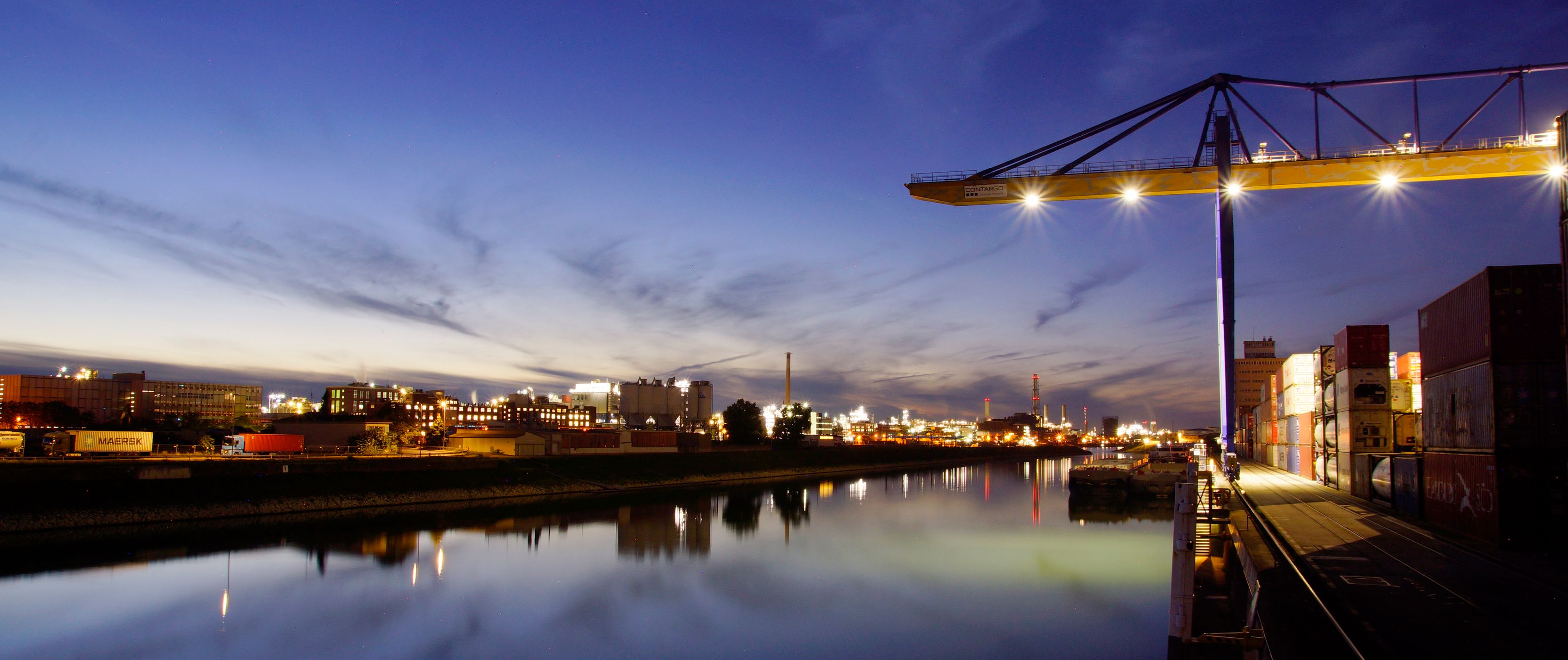 Containerterminal Mannheim - Contargo, Germany