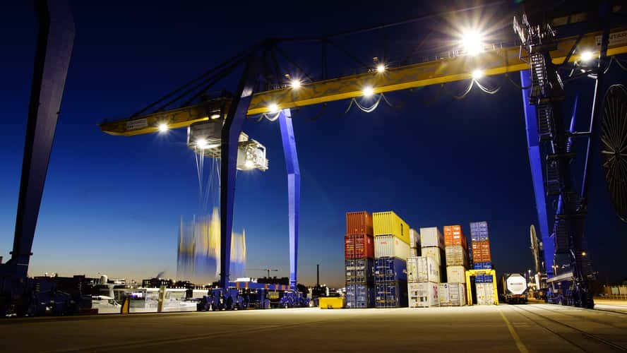 Containerterminal Mannheim - Contargo