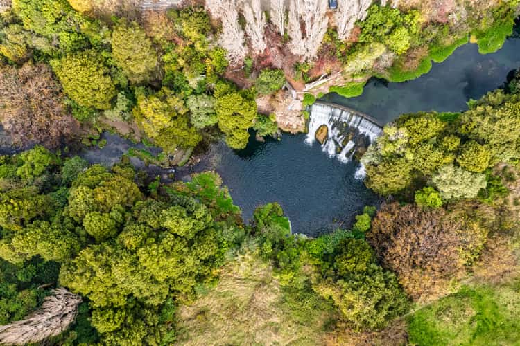 Drone Maraetotara Falls, Hawkes Bay, North Island