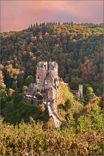 Eltz Castle from the side