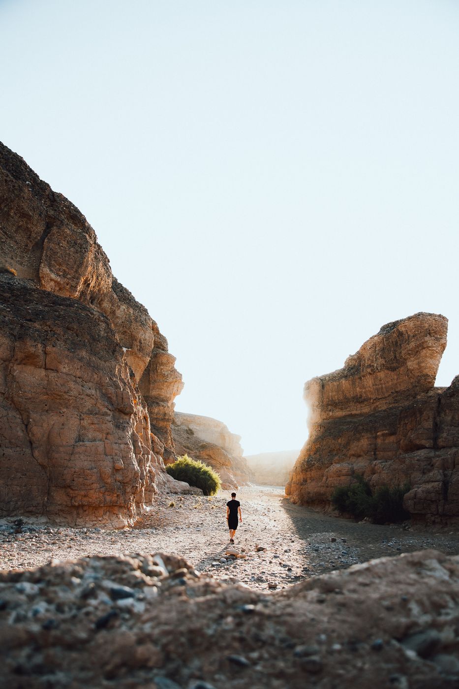 End of Sesirem Canyon, Namibia, Namibia