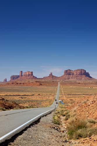 Forrest gump point, monument valley