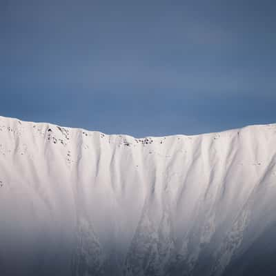 Himalayan Mountains, the wall, Bhutan