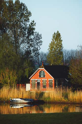 House by the river near Kiekkaaste