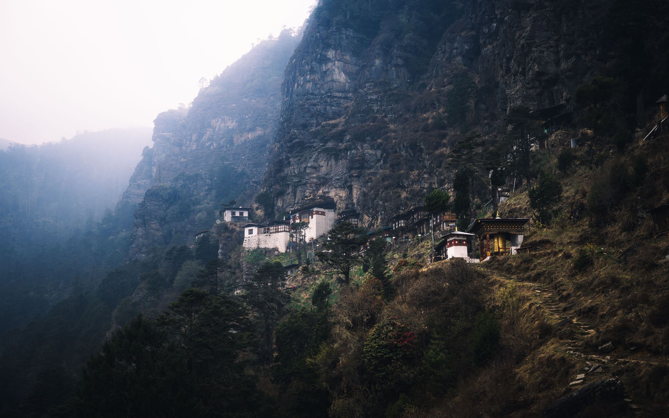 Kila Goenpa Nunnery  Viewpoint, Bhutan