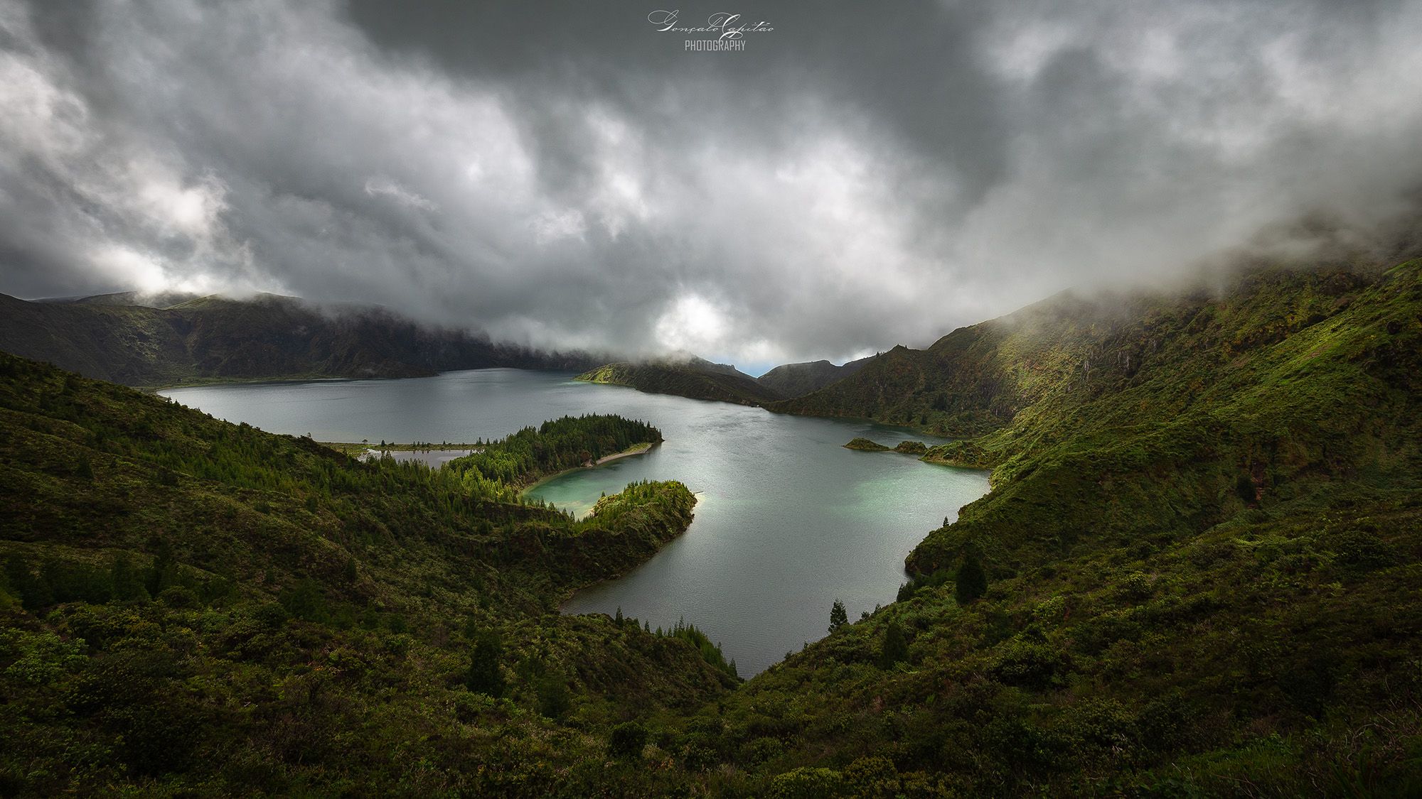 Lagoa do Fogo, Sao Miguel, Azores, Portugal