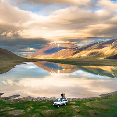 Lake in Altai Tavan Bogd National Park, Mongolia