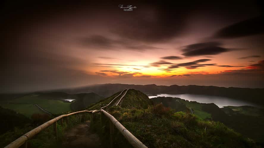 Path to Miradouro da Grota do Inferno, São Miguel, Azores