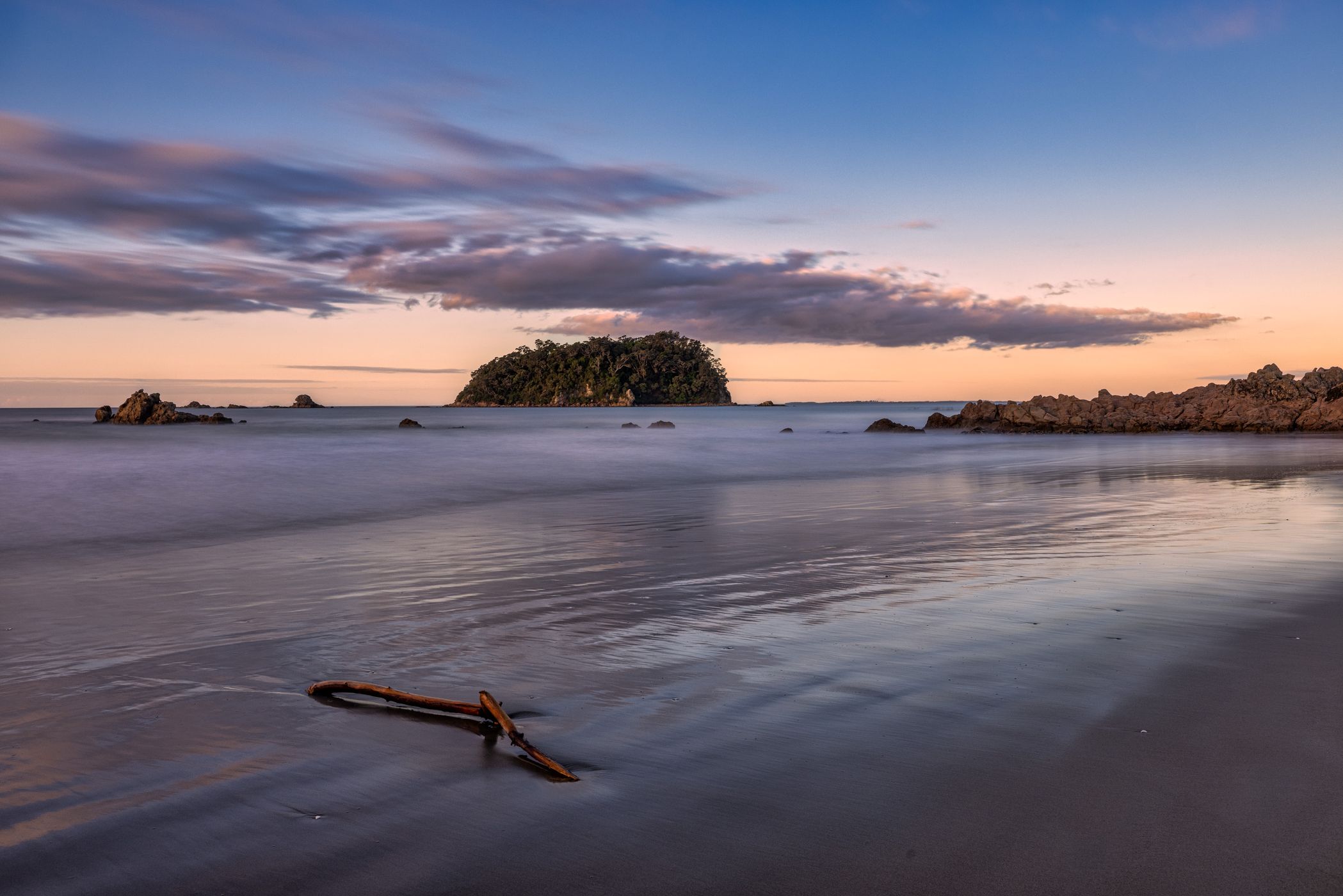 Motuotau Island, Mt Maunganui, Tauranga, North Island, New Zealand