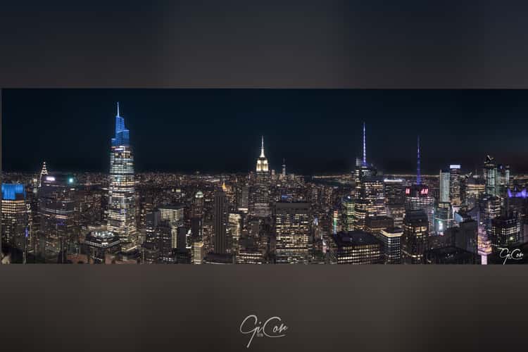 View from “Top of the Rock“, New York City