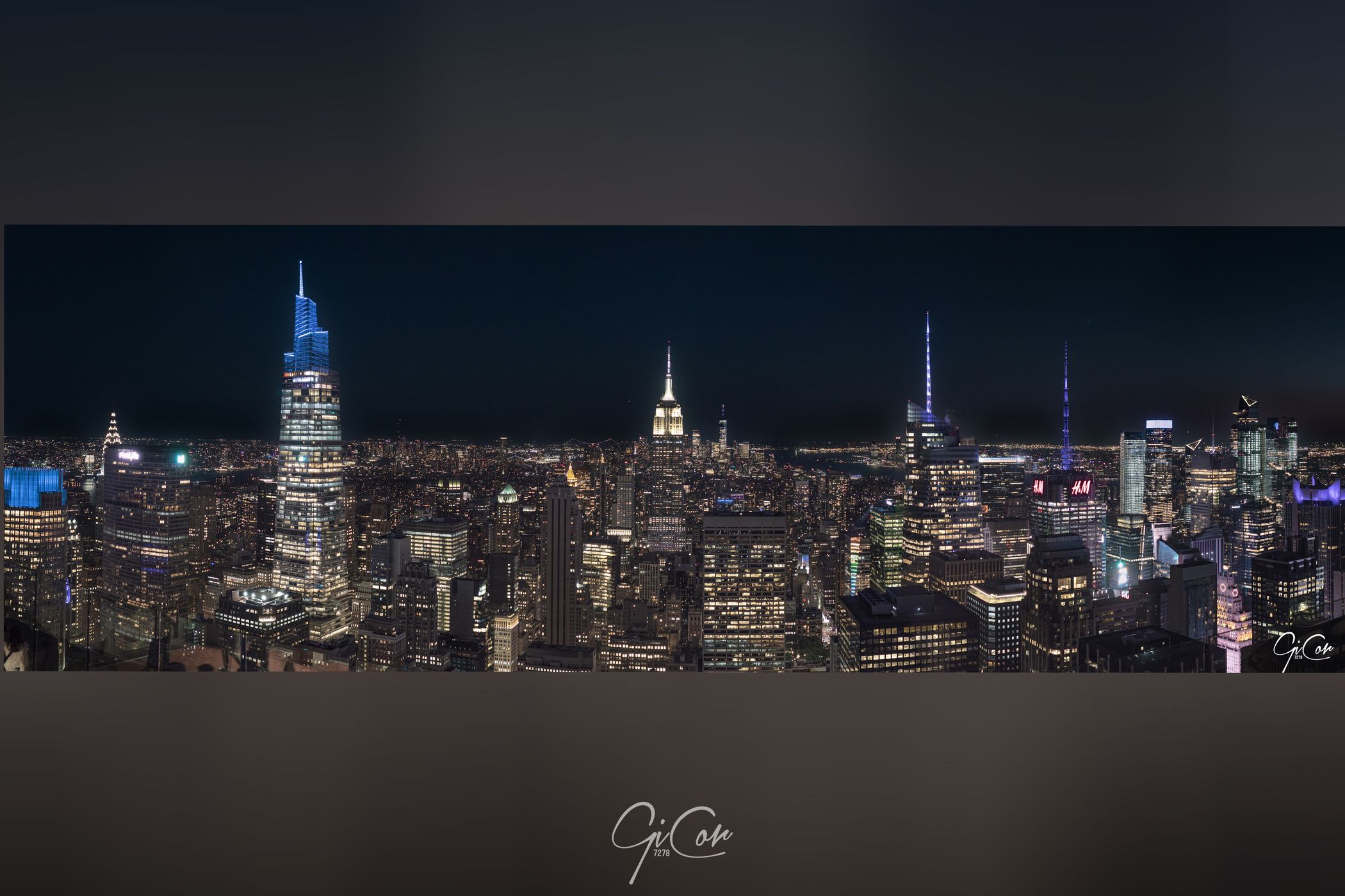 View from “Top of the Rock“, New York City, USA