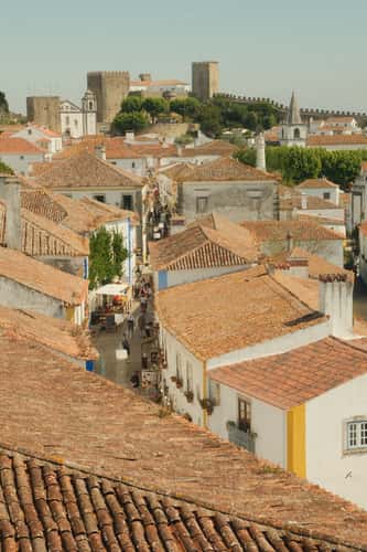 On the Walls of Obidos