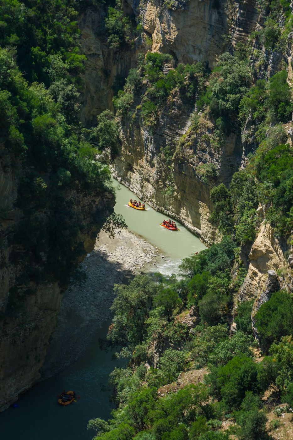Osumi Canyon viewing platform 1, Albania