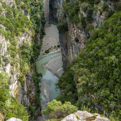 Osumi Canyon viewing platform 1, Albania