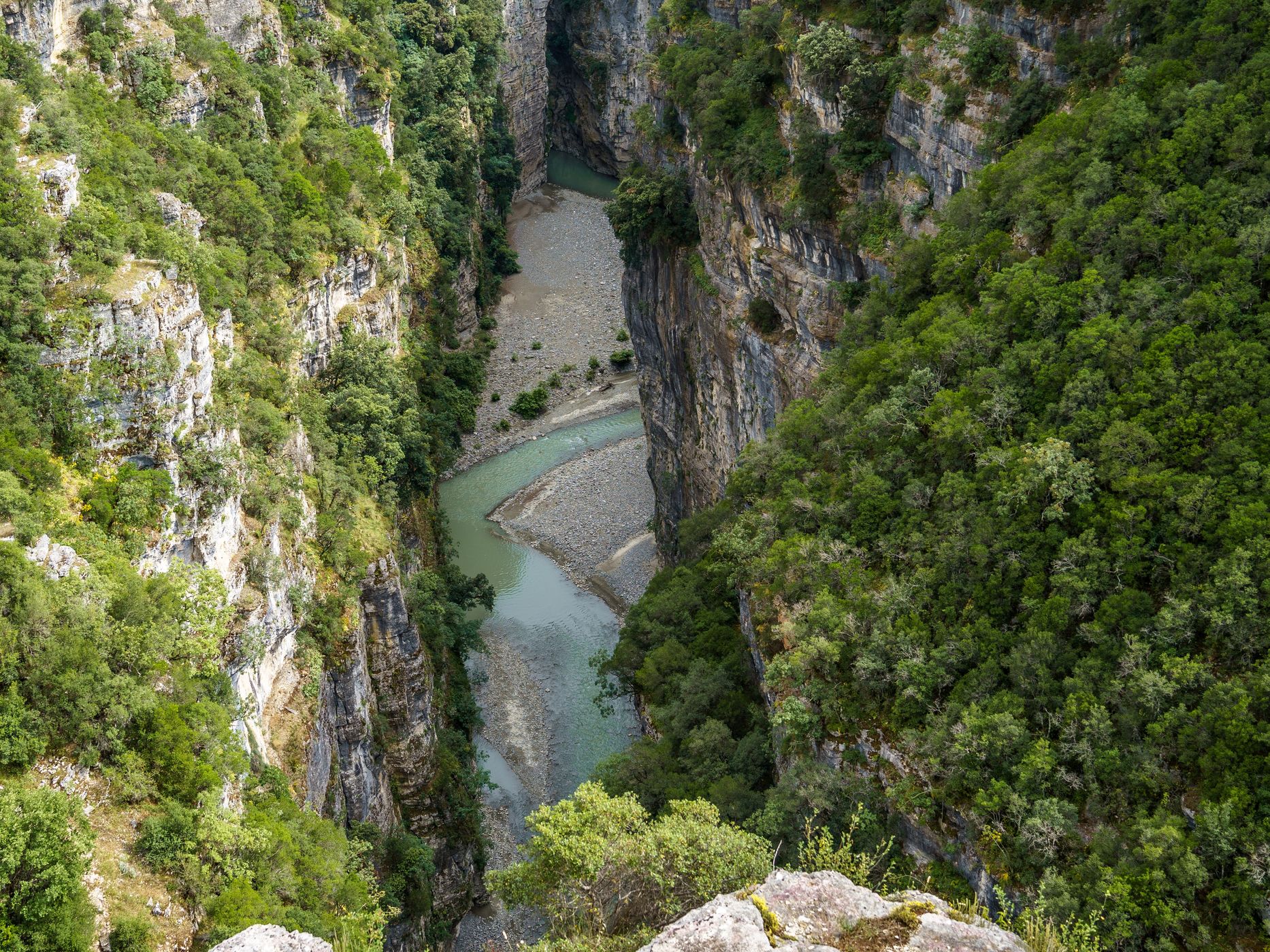 Osumi Canyon viewing platform 1, Albania