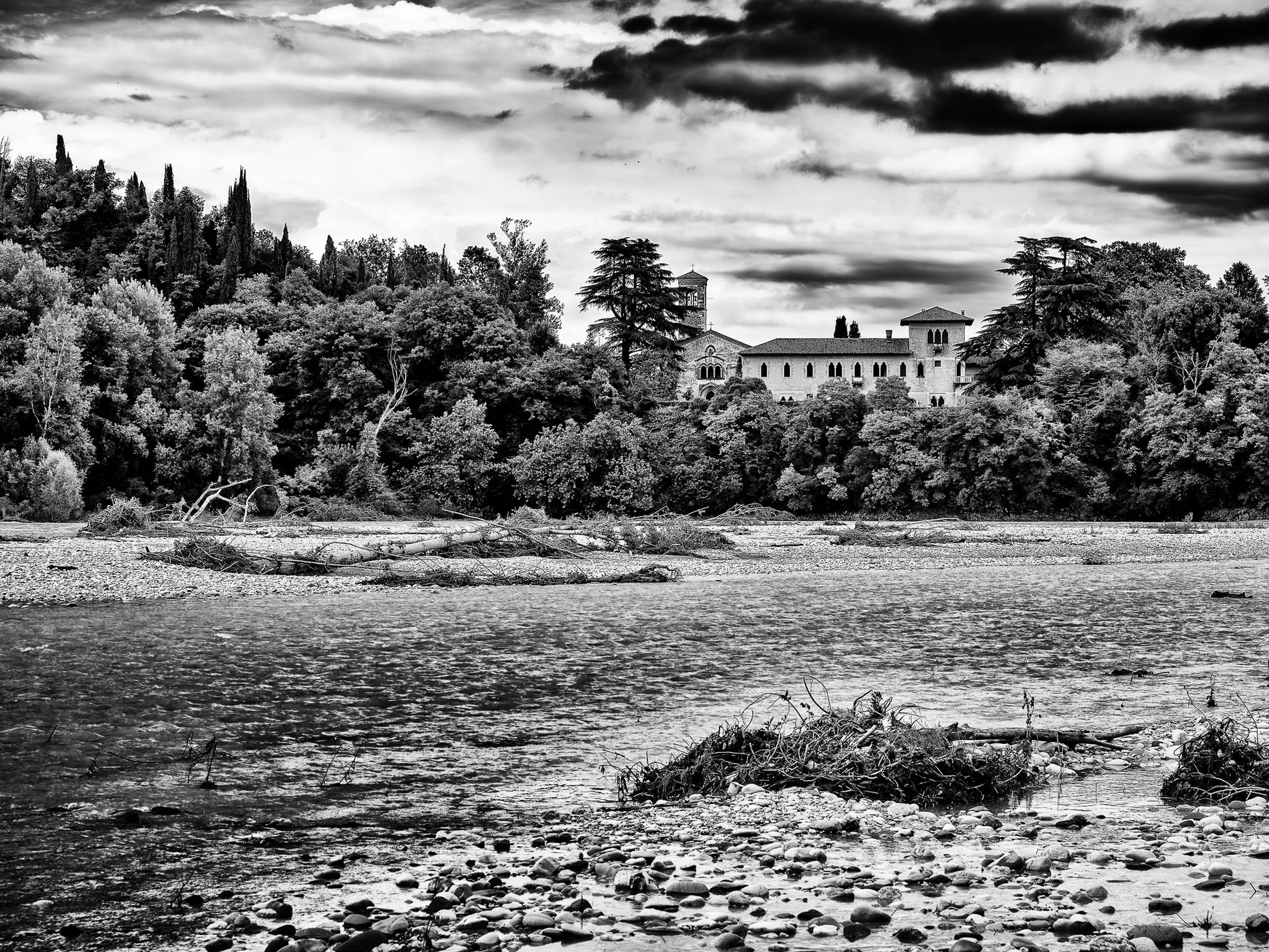 Piave river, Italy