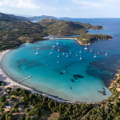 Plage de Rondinare, France