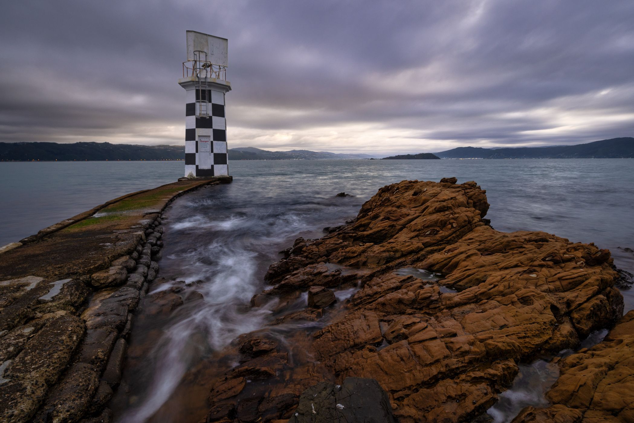 Point Halswell Lighthouse, Wellington, North Island, New Zealand