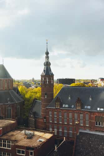 Provinciehuis view from Forum, Groningen