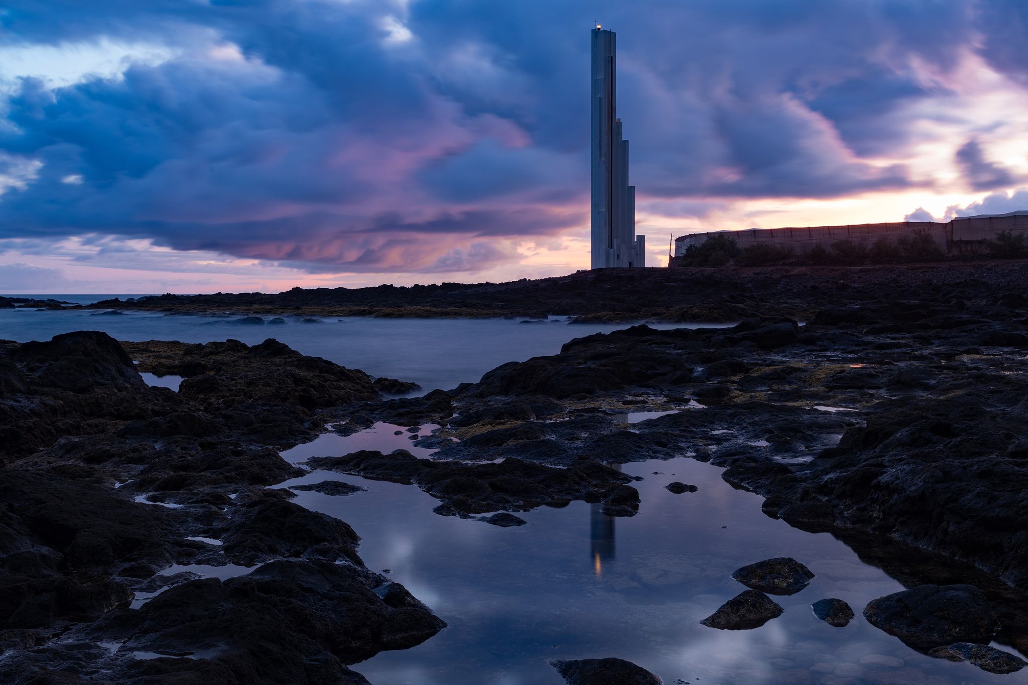 Punta del Hidalgo Lighthouse, Tenerife, Spain