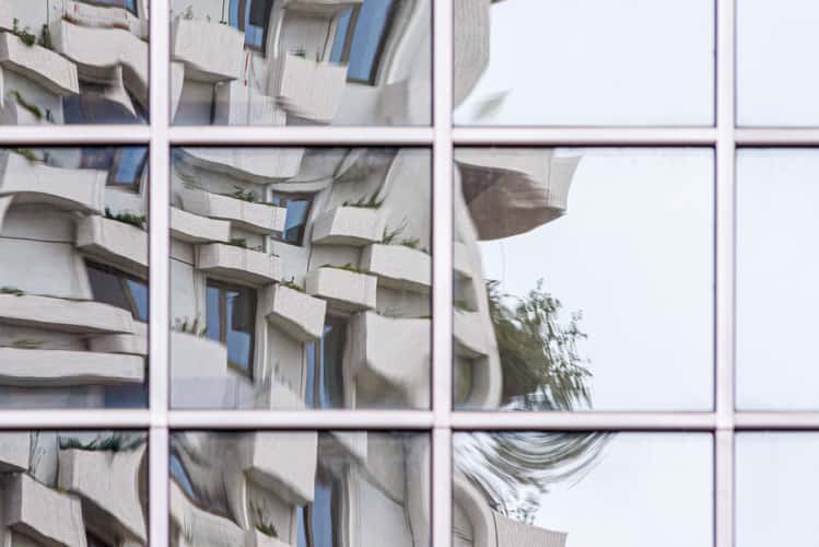 Reflections in Rabobank Head quarters