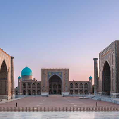 Registan place, Uzbekistan