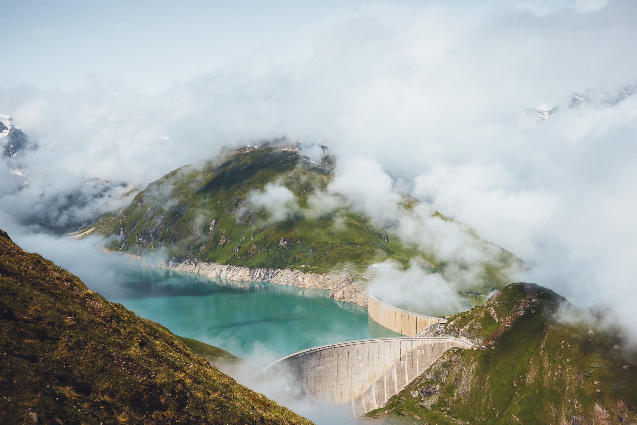 Reservoir, Zell am See, Austria