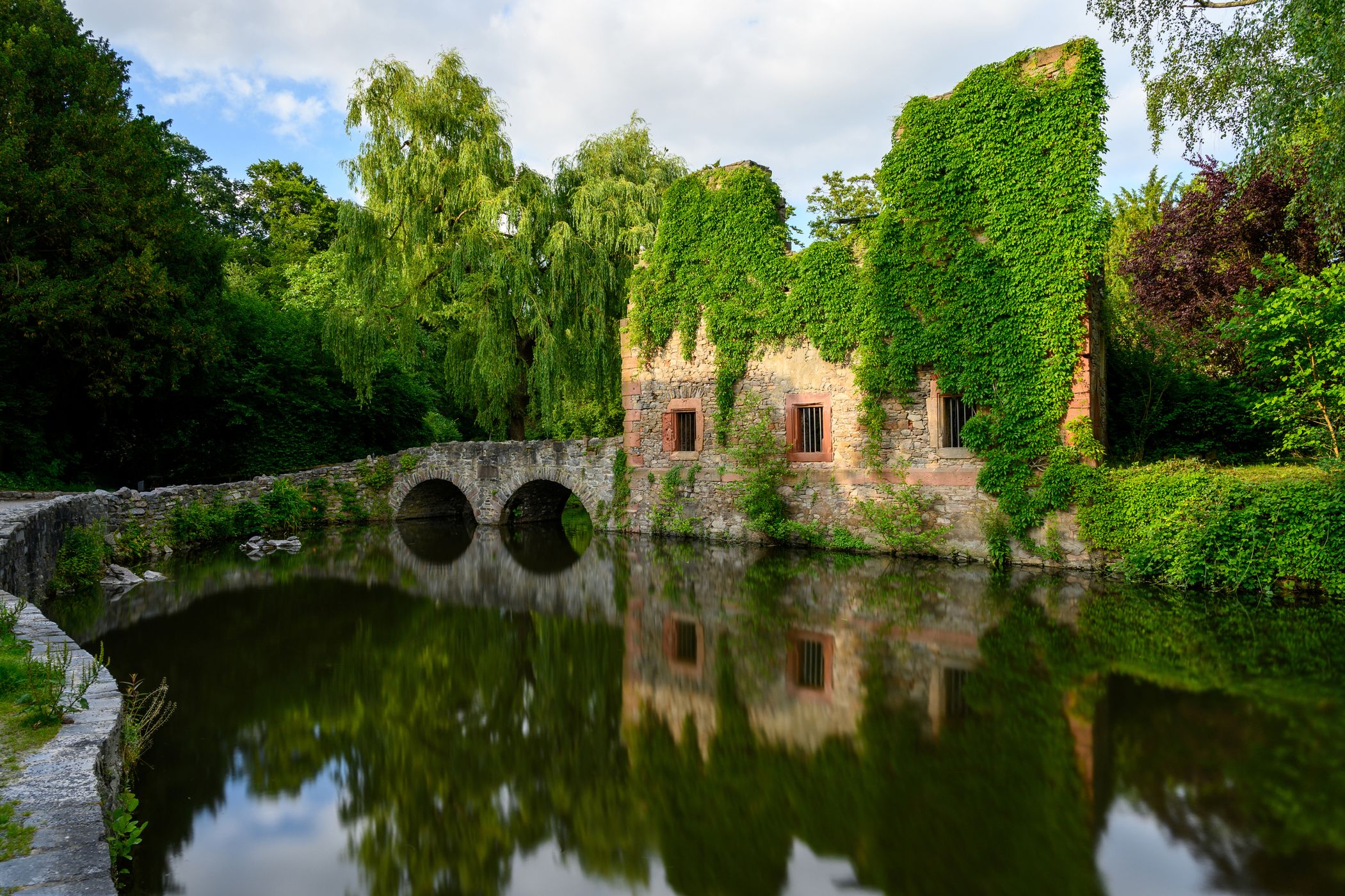 Schöntal Park Aschaffenburg, Germany