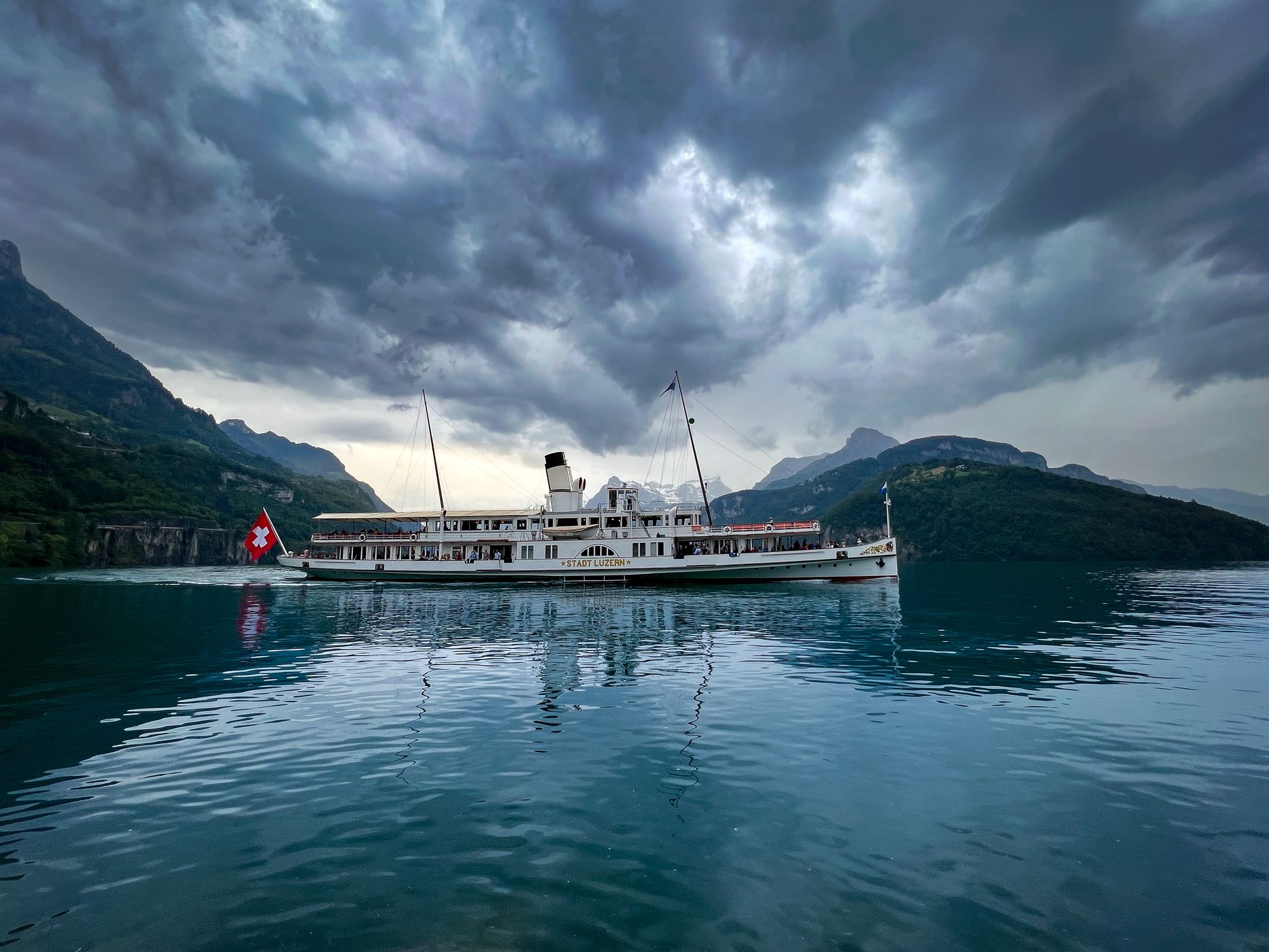 Seepromenade Brunnen, Switzerland