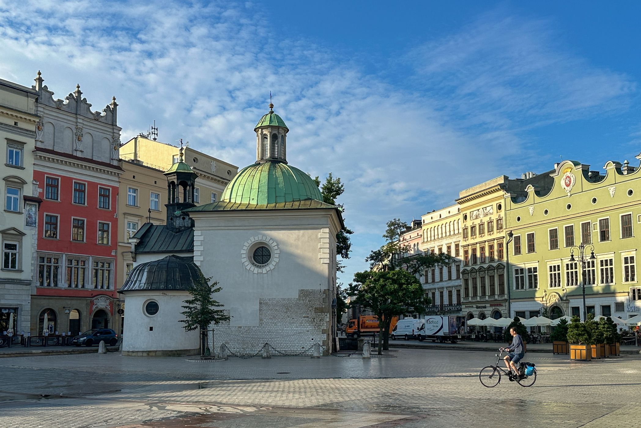 St. Adalbert's Church on Kraków's Main Market Square, Poland