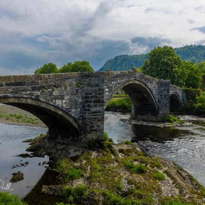 Steinbogenbrücke Pont Fawr, United Kingdom