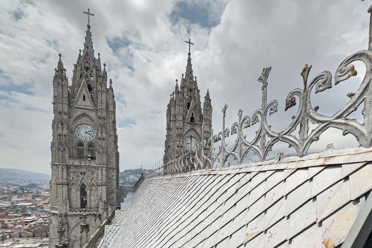 The Basilica del Voto Nacional, Quito