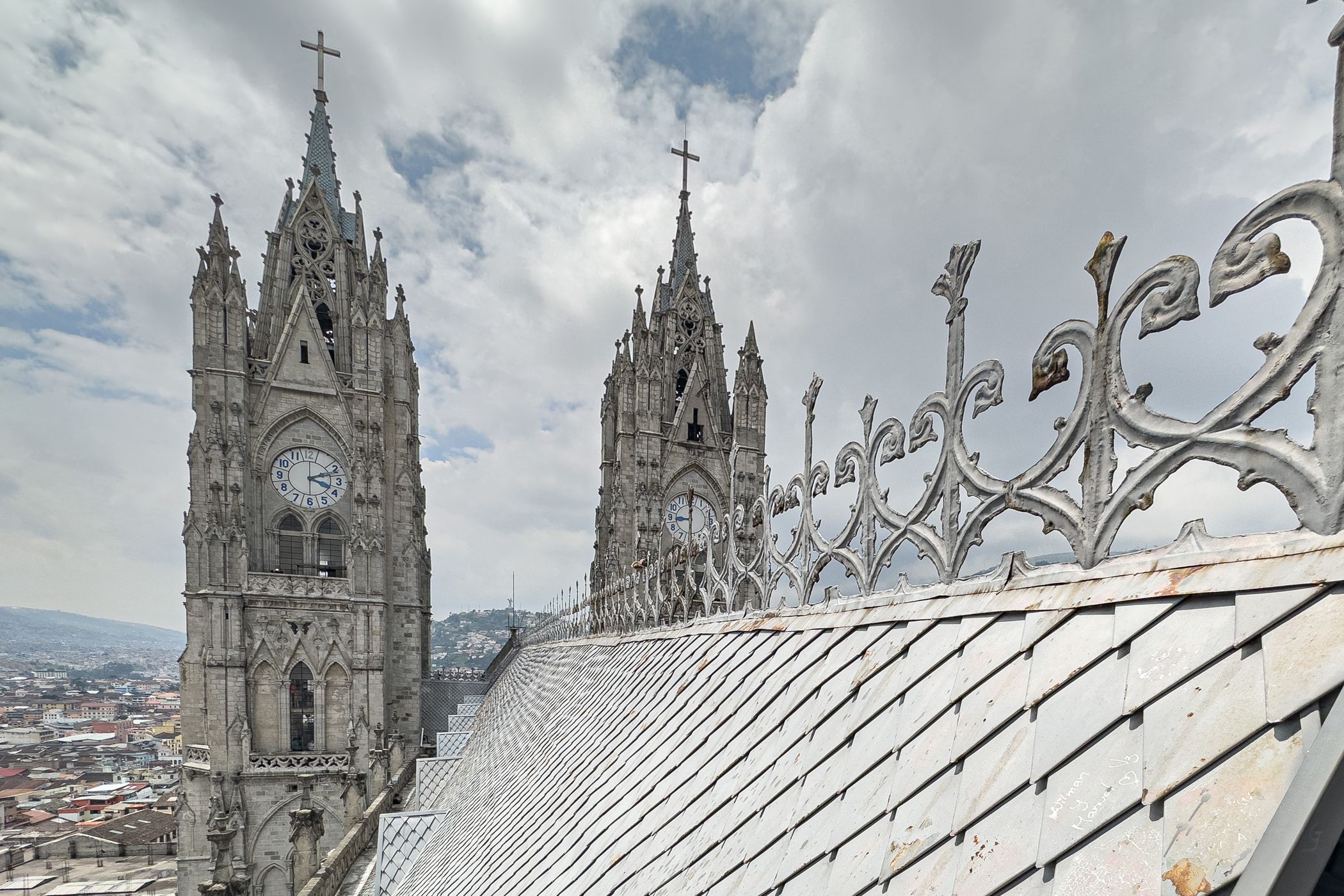 The Basilica del Voto Nacional, Quito, Ecuador