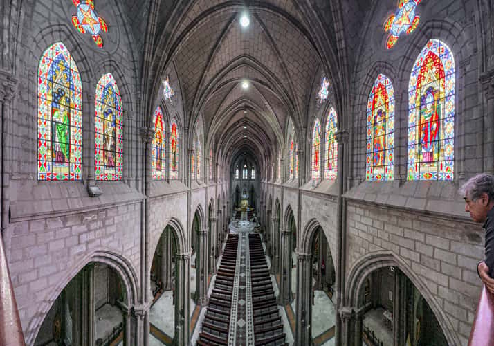 The Basilica del Voto Nacional, Quito