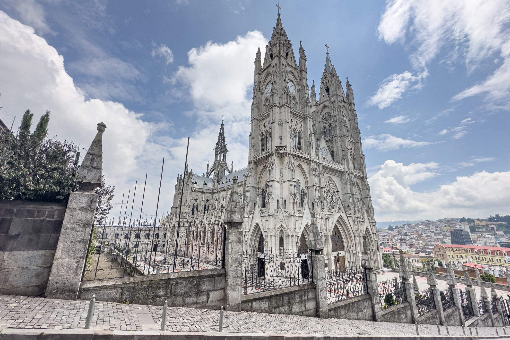 The Basilica del Voto Nacional, Quito, Ecuador