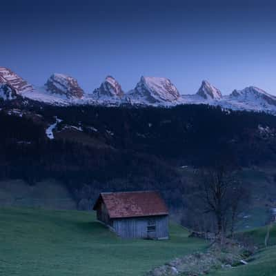 Toggenburg, above Unterwasser, Switzerland