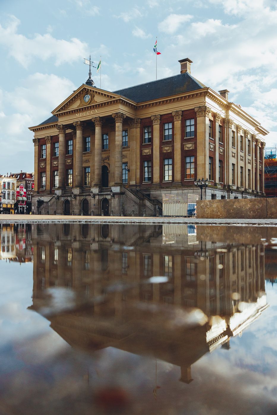 Town hall of Groningen, Netherlands