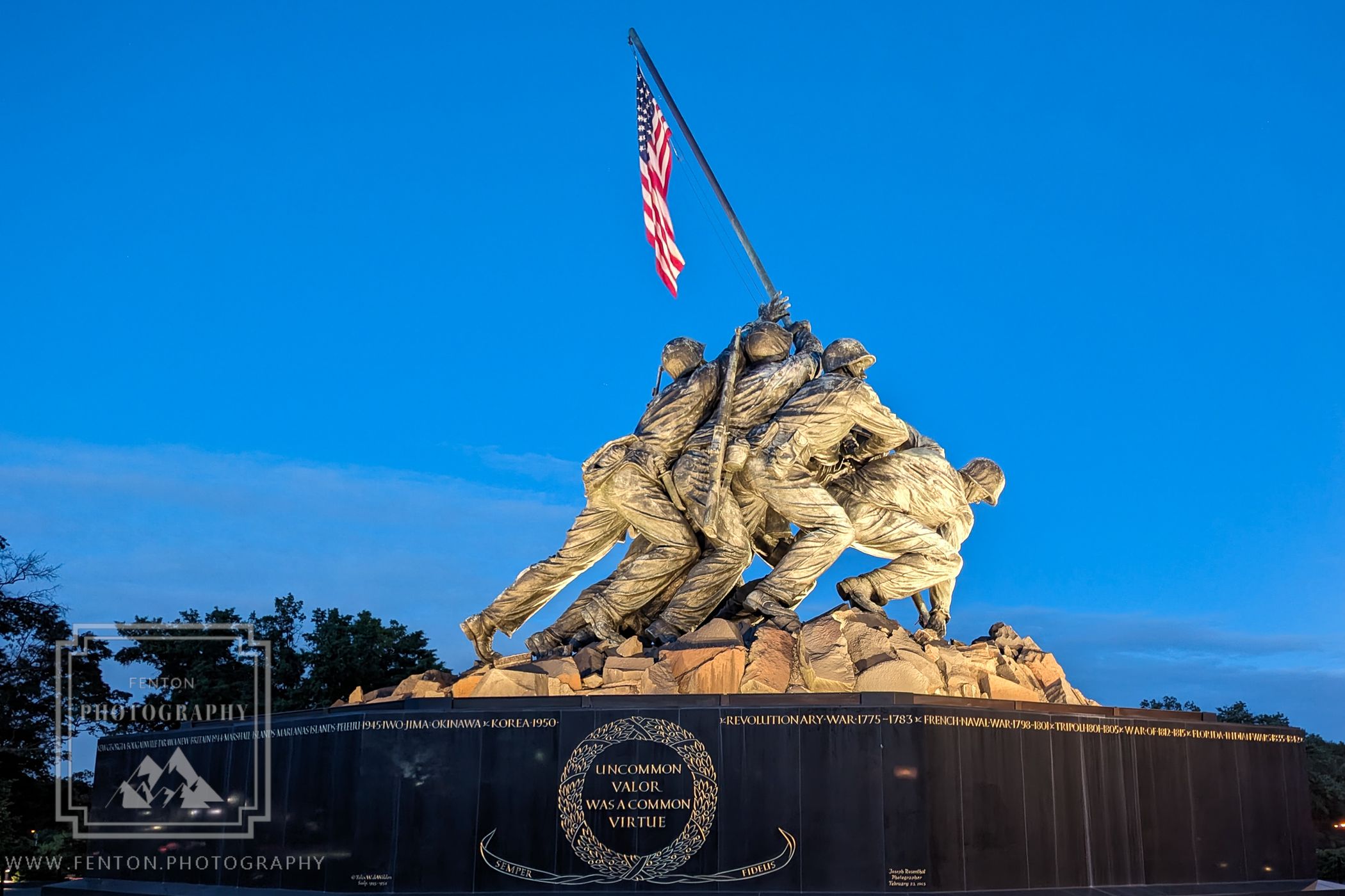 U.S. Marine Corps  (Iwo Jima) Memorial, Washington DC, USA