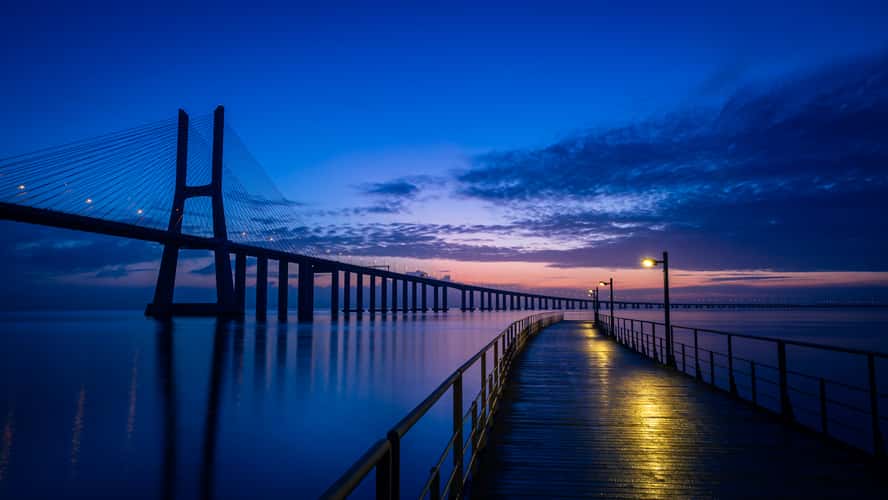 Vasco da Gama Bridge, Lisbon