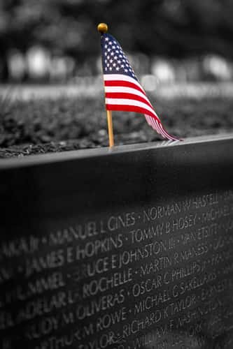 Vietnam War Memorial Statue