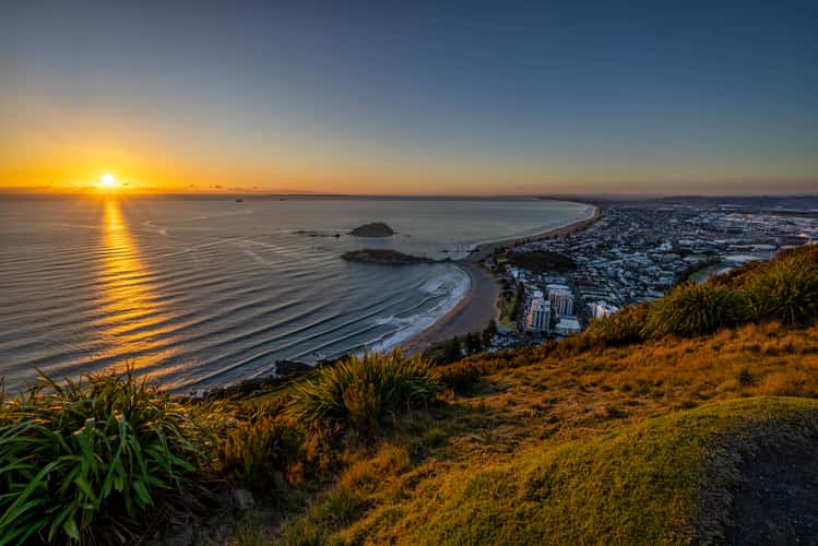 View from Mount Maunganui